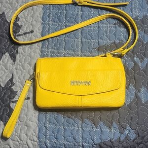 Kenneth Cole Reaction Sunny Yellow Wristlet